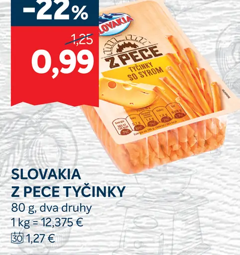 Slovakia Z pece tyčinky