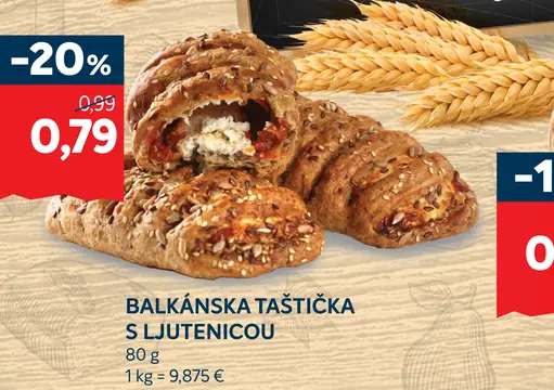 Balkánska taštička s ljutenicou