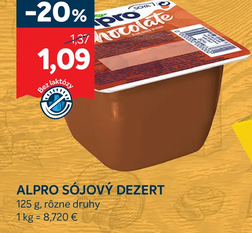 ALPRO Sójový dezert