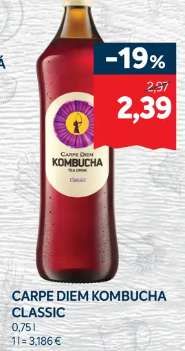 Carpe Diem Kombucha Classic