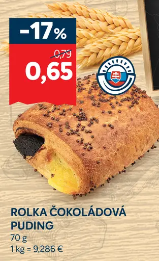 Rolka čokoládová