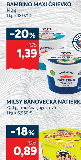 Bambino Maxi črievko