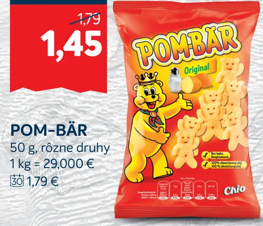 Pom-Bär Slané Snacky