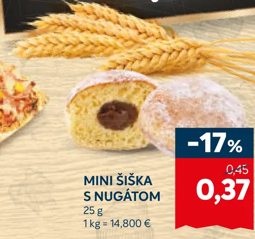 Mini šiška s nugátom