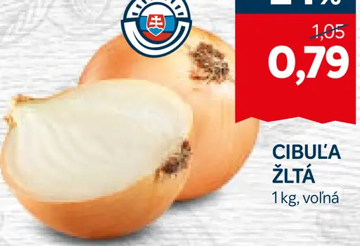 Cibuľa žltá