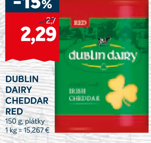 Dublin Dairy Cheddar Red