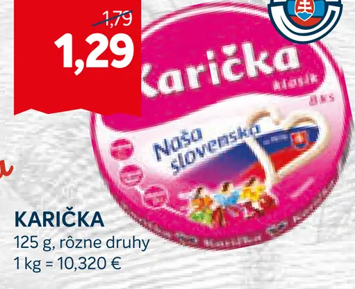 Karička Nátierka