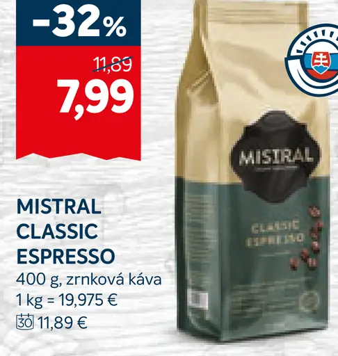 Mistral Classic Espresso