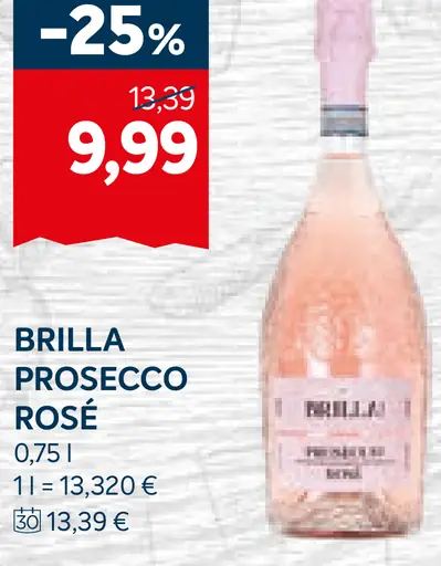 Brilla Prosecco Rosé