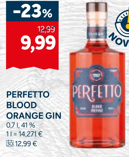 Perfetto Blood Orange Gin