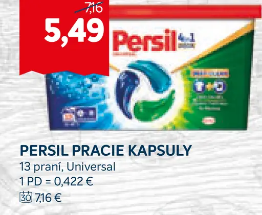 Persil pracie kapsuly