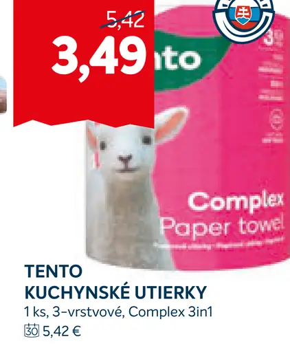 Tento kuchynské utierky