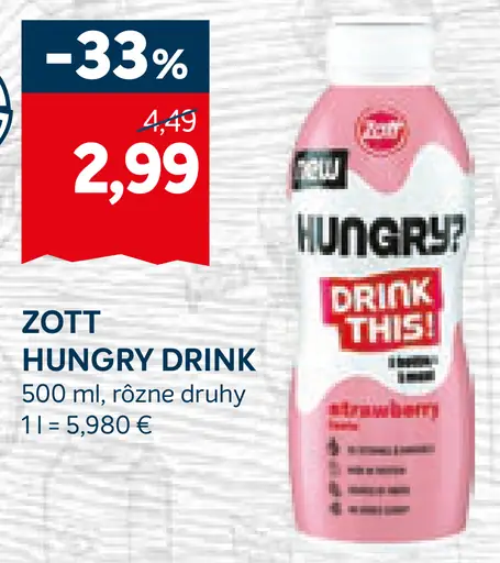 Zott Hungry Drink