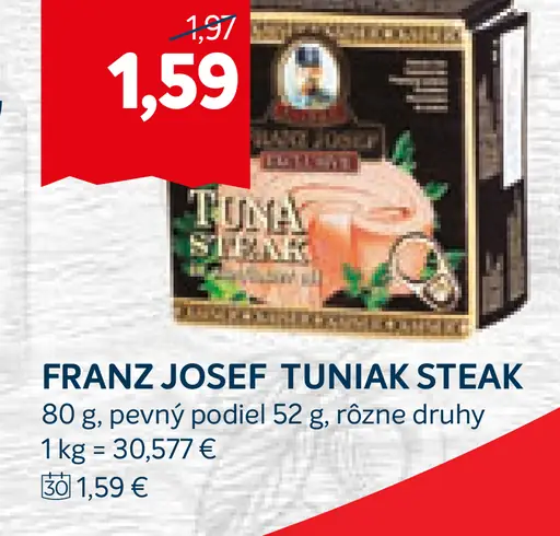 FRANZ JOSEF Tuniak steak