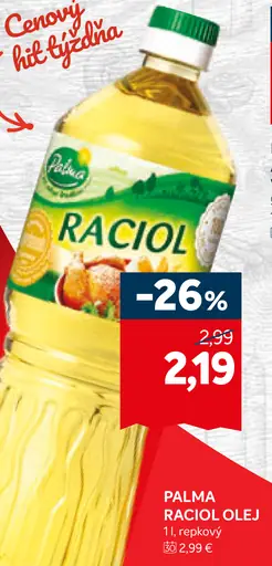 Palma Raciol Repkový olej