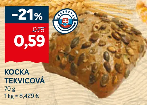 Kocka tekvicová