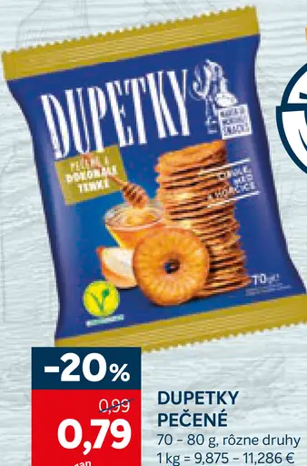 Dupetky Pečené