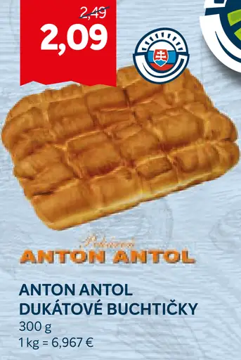 ANTON ANTOL Dukátové buchtičky