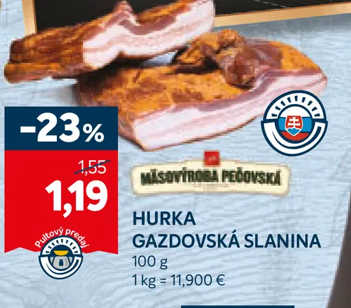 Hurka gazdovská slanina