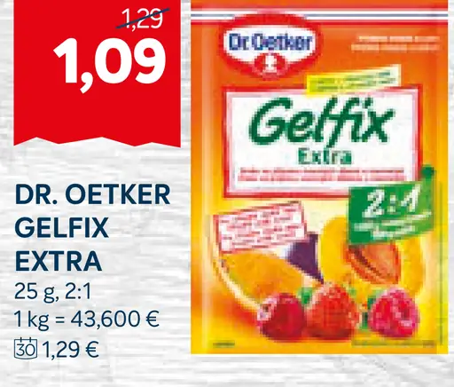 Dr. Oetker Gelfix Extra 2: