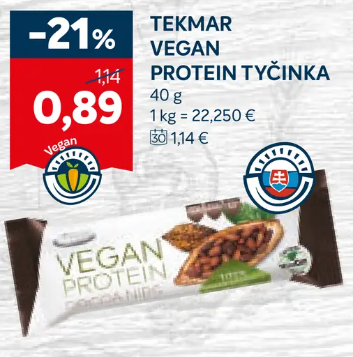 Tekmar Proteín tyčinka