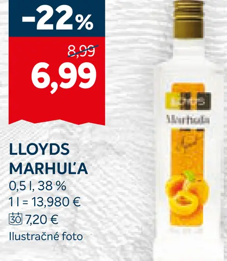 Lloyds Marhuľa