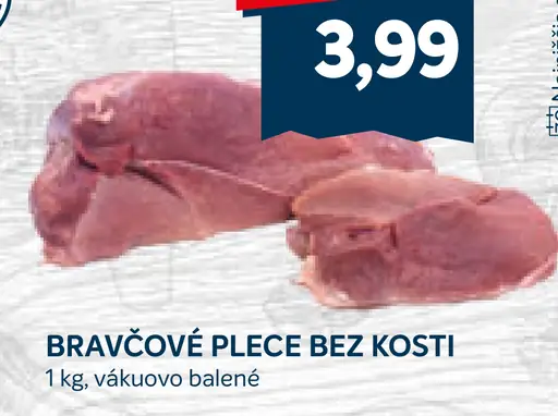 Bravčové plece bez kosti