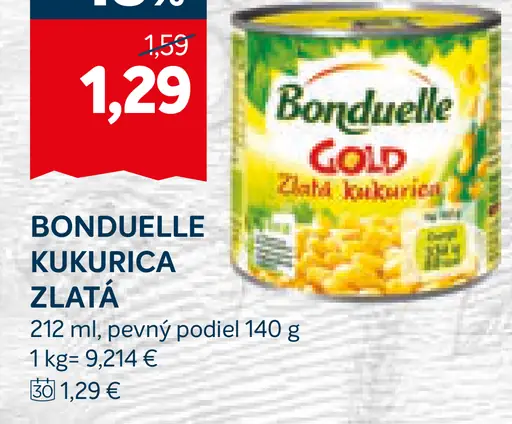 Bonduelle Kukurica zlatá