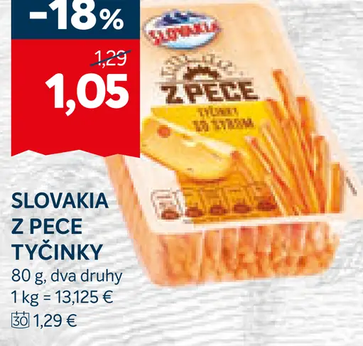 Slovakia Z pece tyčinky