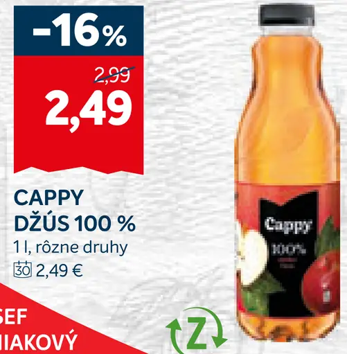 Cappy Džús 100%