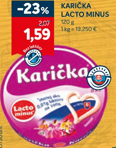 Karička Lactose Minus