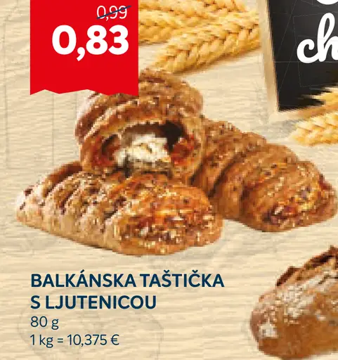 Balkánska taštička s ljutenicou