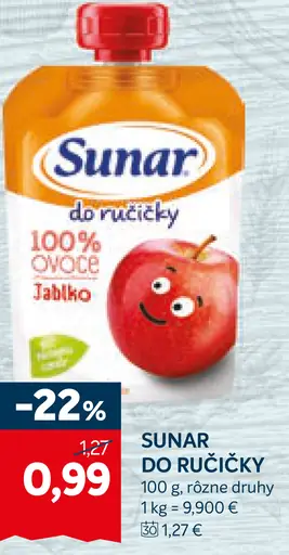 Sunar Do ručičky Kapsička Jablko