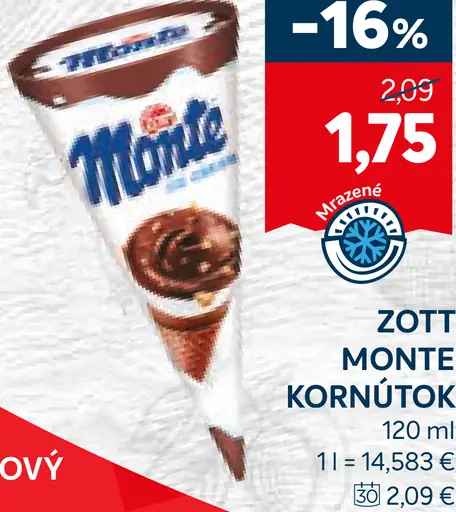 Zott Monte Kornútok
