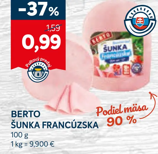 Berto Šunka francúzska