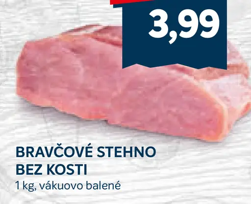 Bravčové stehno bez kosti