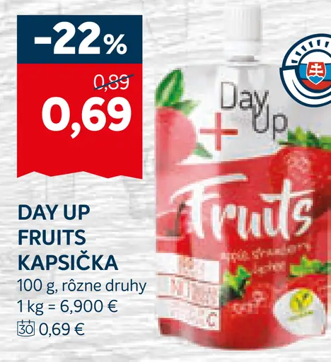 DAY UP FRUITS Kapsička