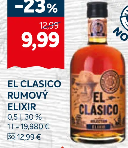 El Clasico rumový elixír