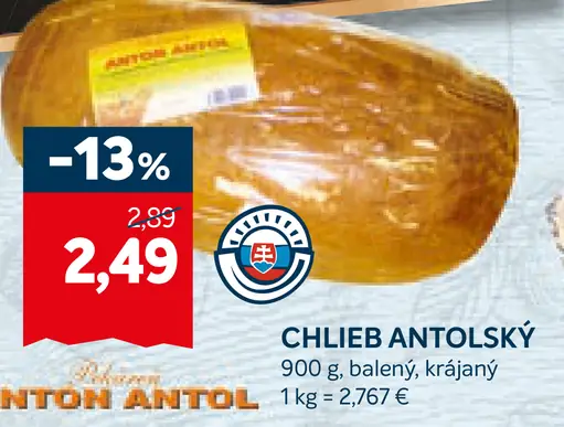 Chlieb antolský