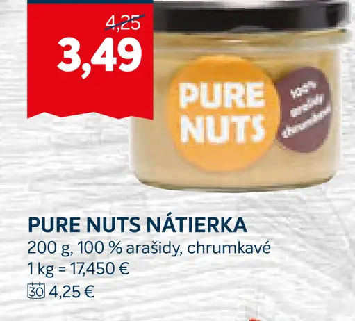 Pure Nuts Nátierka