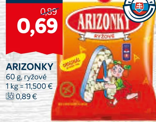 Arizonky ryžové