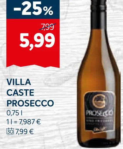 Villa Caste prosecco