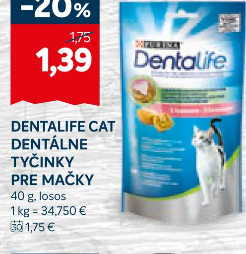 Dentalife Cat dentálne tyčinky