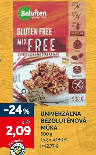 Univerzálna bezlepková múka