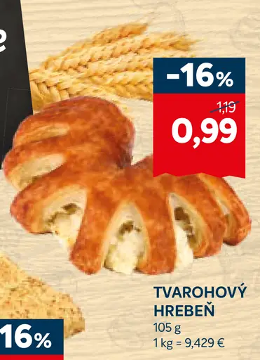 Tvarohový hrebeň