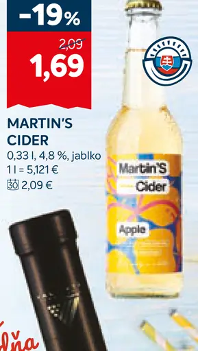 Martin's Cider plechovka