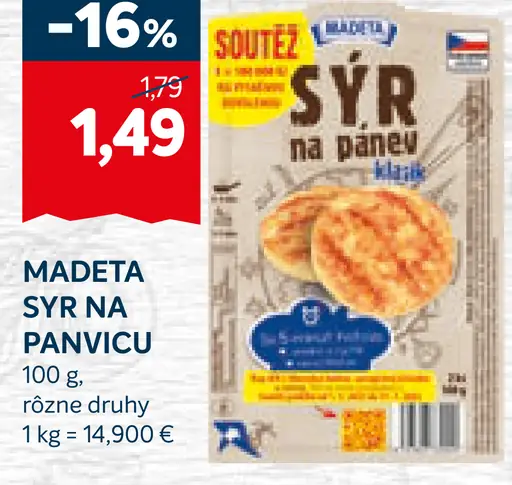 Madeta Syr na panvicu