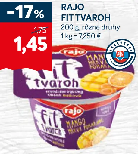 Rajo Fit tvaroh