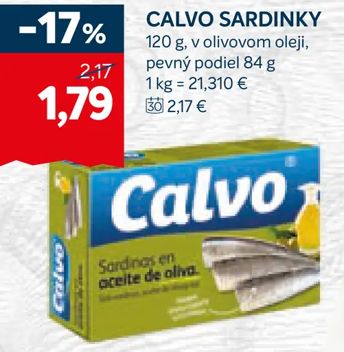 Calvo sardinky