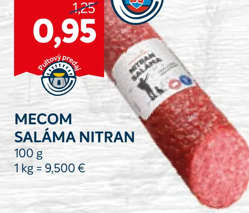 Mecom Nitran saláma